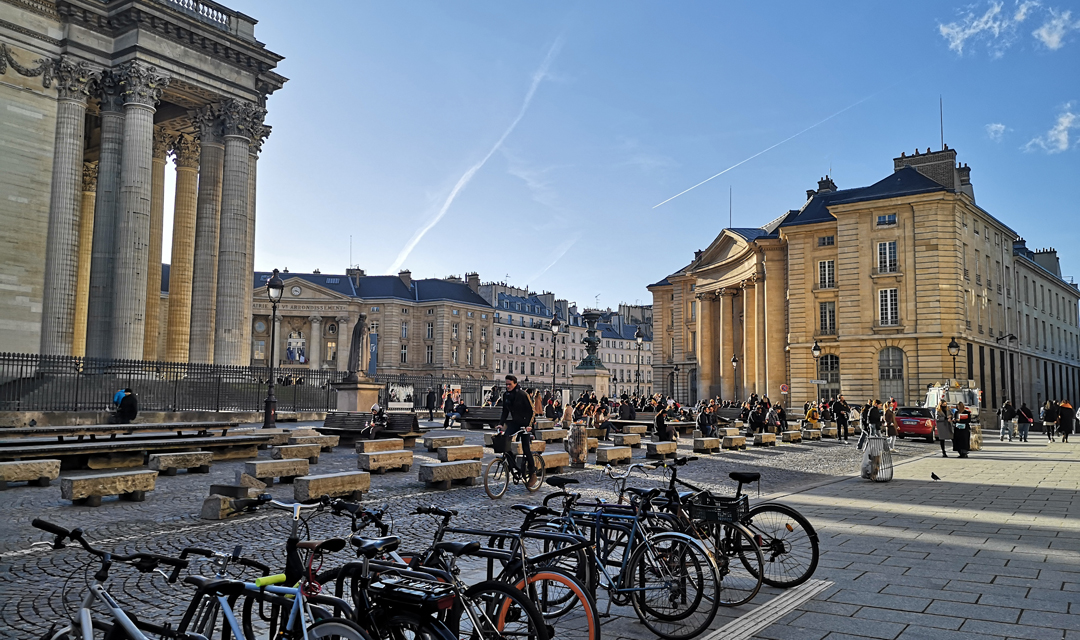 Paríž bicyklom a behom_Place du Panthéon