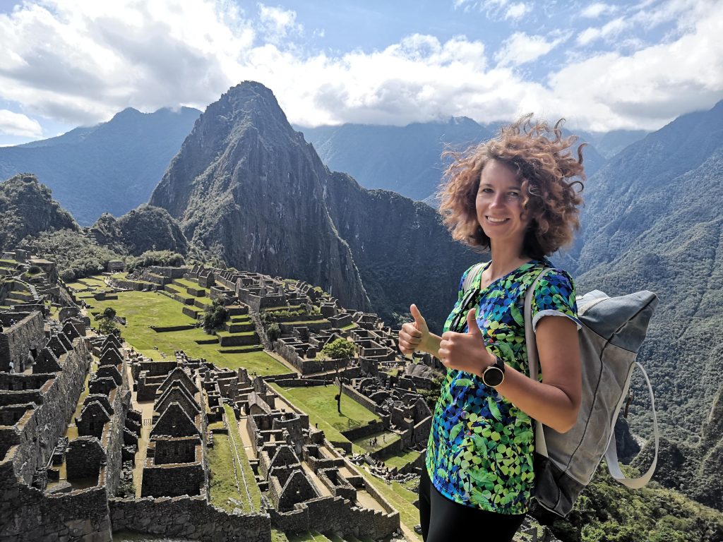 Pohľad na Machu Picchu