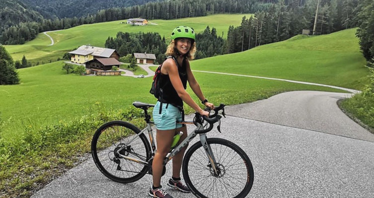 Cyklovýlet v Alpách_Seewaldsee a Hallstattt