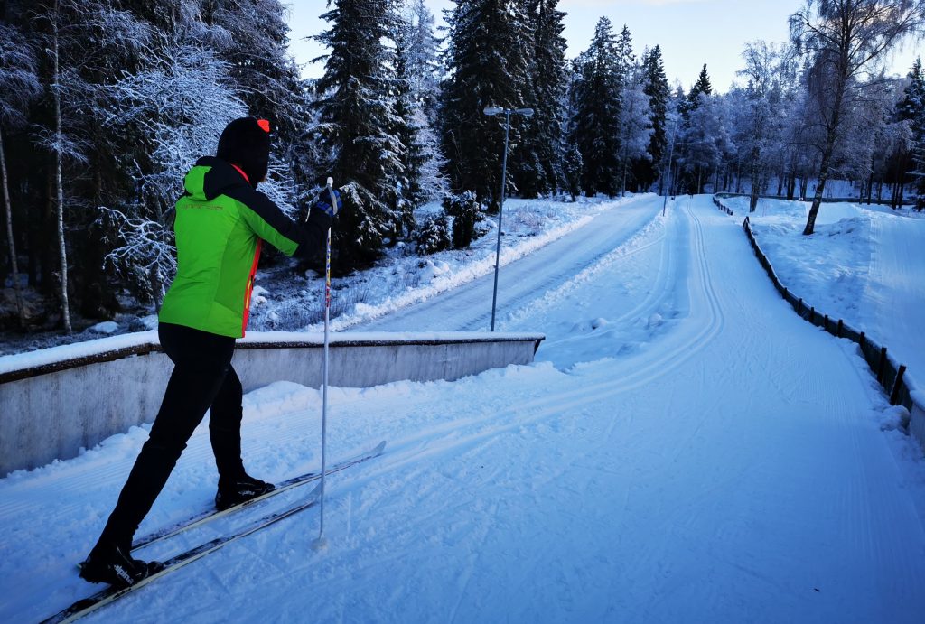 Bežkovanie vo Švédsku: Nástup na bežkárske trate v Högbo Ski Aréne