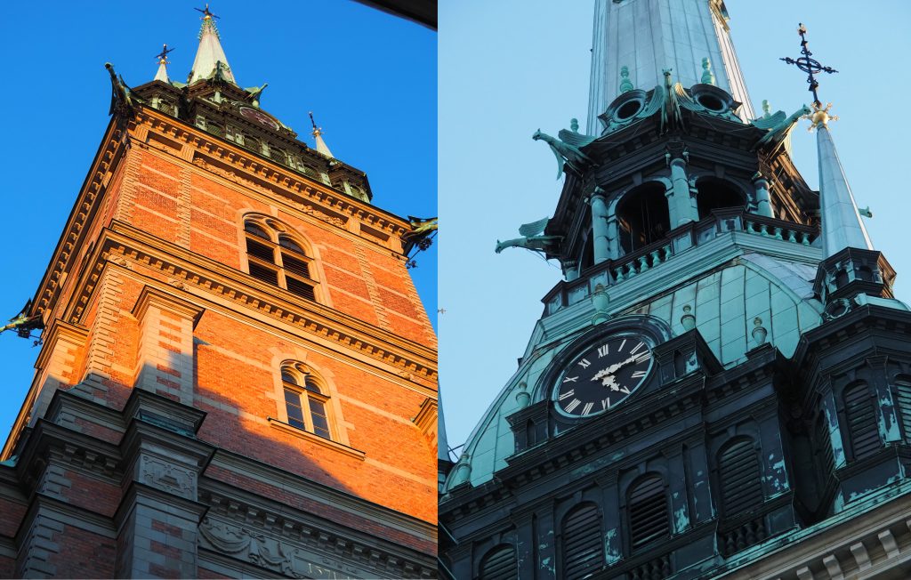 Kostolné veže v Štokholme