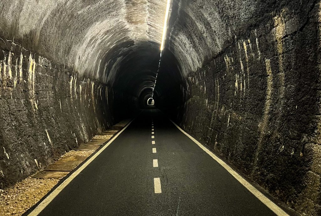 Cyklocesta Alpe Adria - tunely pre cyklistov