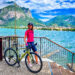 Na bicykli okolo jazera Lago di Como_Pohľad na jazero, hory a mňa