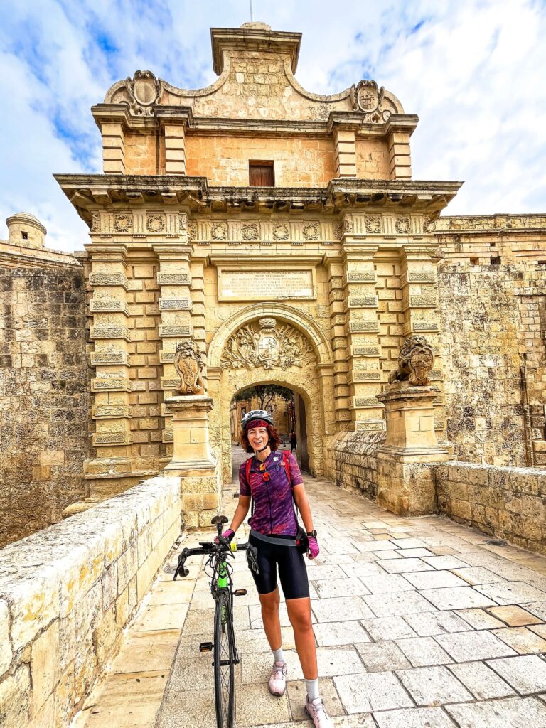 Malta na bicykli_Mdina