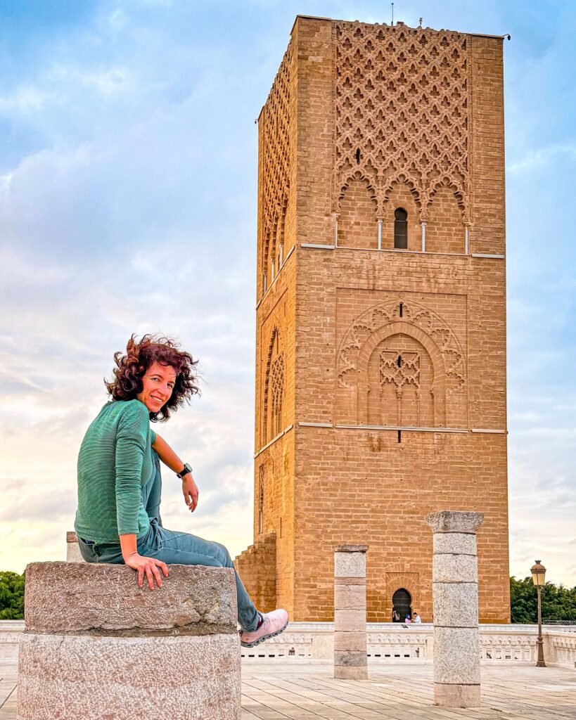 Maroko na bicykli_Hassanova veža