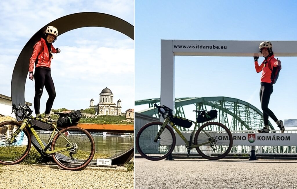 Cyklotrasa Eurovelo 6, úsek Komárno - Štúrovo