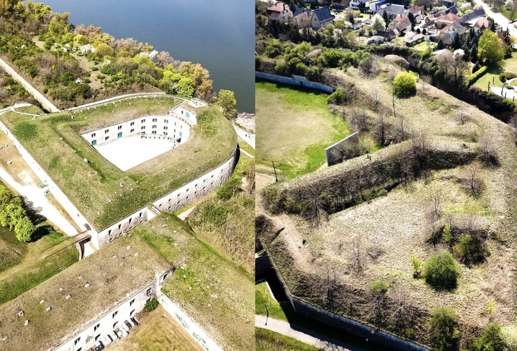 Pevnosti Monoštor a Igmándi v Komárome